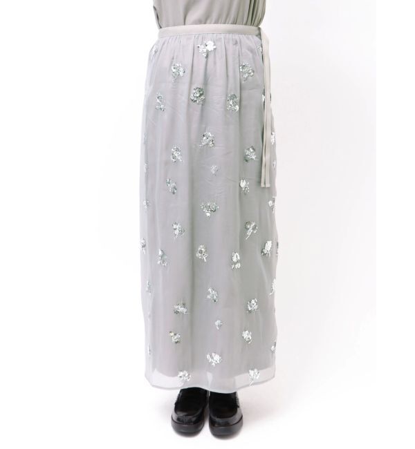 ELENDEEK「SPANGLE SHEER SK」|スカート|
