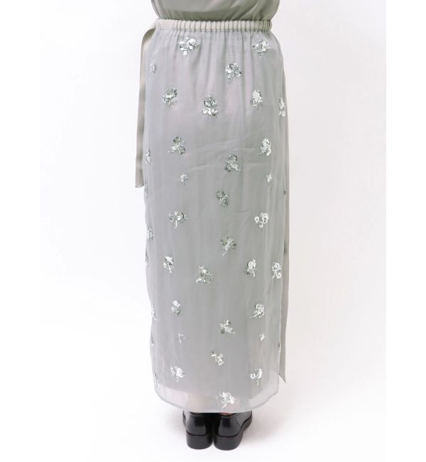 ELENDEEK「SPANGLE SHEER SK」|スカート|
