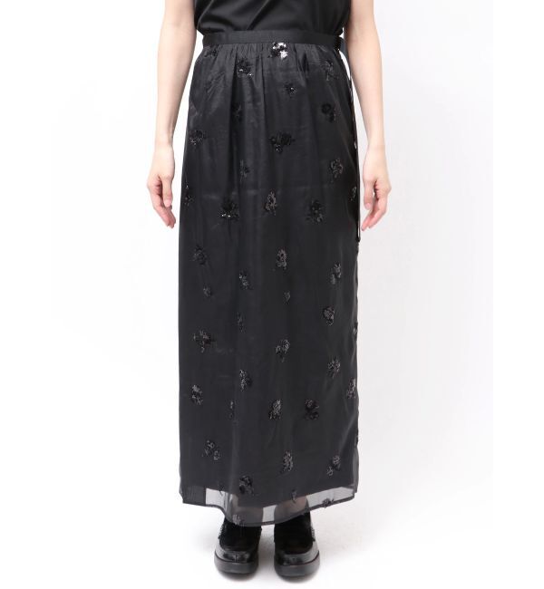 ELENDEEK「SPANGLE SHEER SK」|スカート|