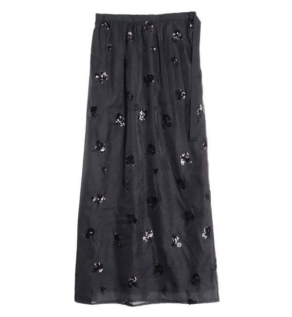 ELENDEEK「SPANGLE SHEER SK」|スカート|