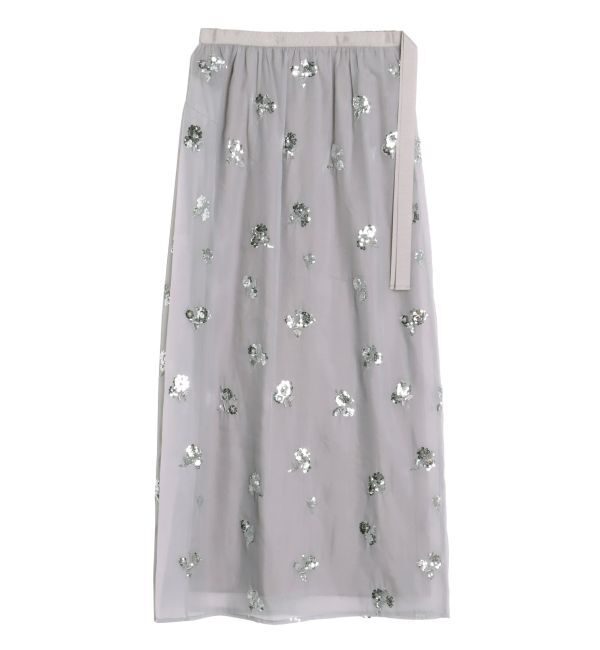 ELENDEEK「SPANGLE SHEER SK」|スカート|