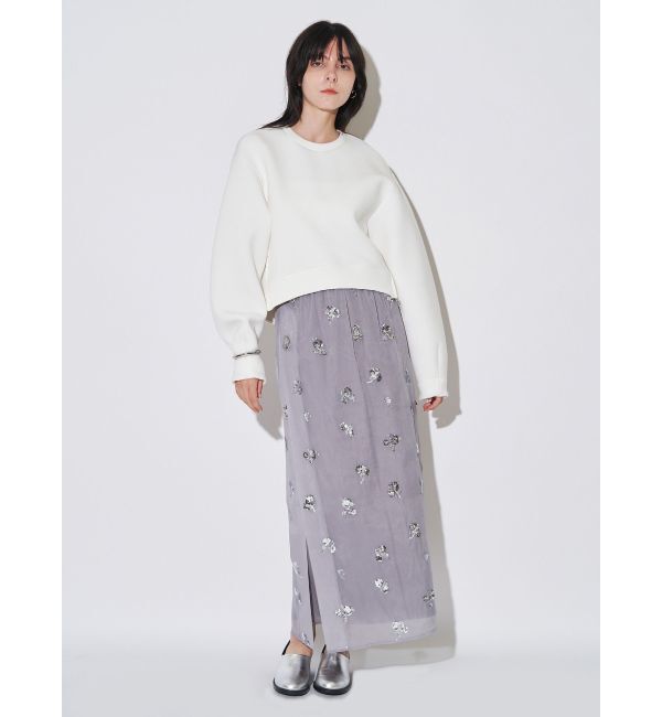 ELENDEEK「SPANGLE SHEER SK」|スカート|