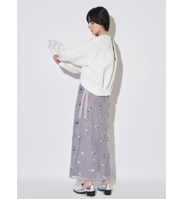 ELENDEEK「SPANGLE SHEER SK」|スカート|