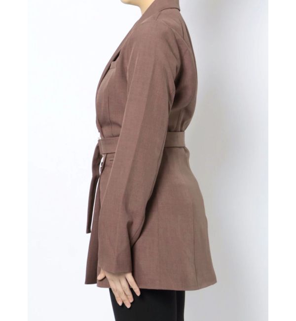 RESEXXY「【WEB限定】ウエストシェイプテーラージャケット【セットアップ着用可能】」|テーラードジャケット|