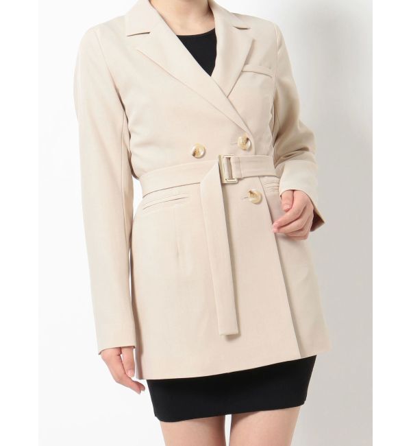 RESEXXY「【WEB限定】ウエストシェイプテーラージャケット【セットアップ着用可能】」|テーラードジャケット|
