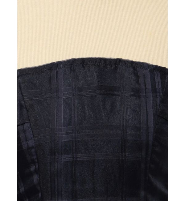 RESEXXY「チェックレイヤードフレアワンピース」|ワンピース|