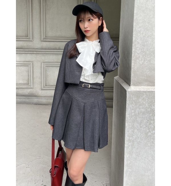 RESEXXY「クロップドジャケット【セットアップ着用可能】」|テーラードジャケット|