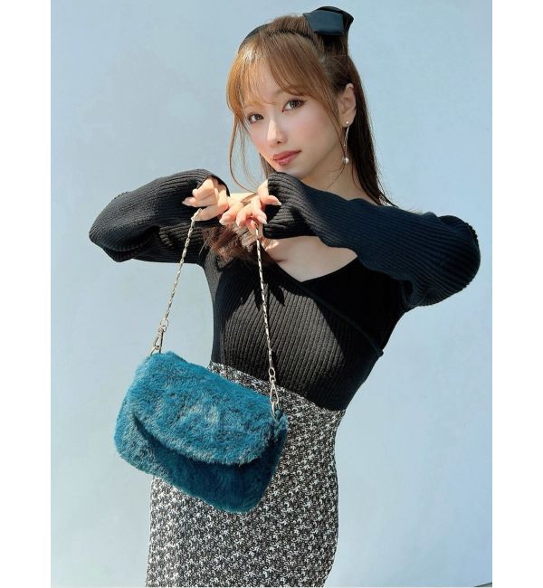 RESEXXY「コンパクトファーバッグ」|ショルダー・メッセンジャー|