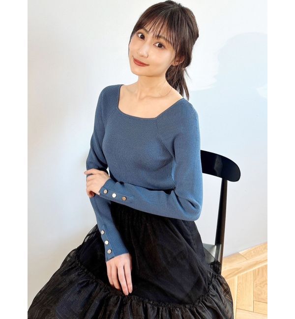 RESEXXY「シンプルデザインニットトップス」|ニット・セーター|