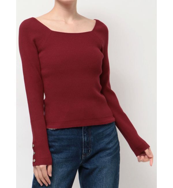 RESEXXY「シンプルデザインニットトップス」|ニット・セーター|