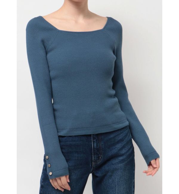 RESEXXY「シンプルデザインニットトップス」|ニット・セーター|