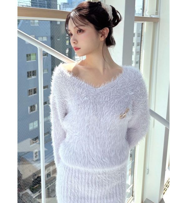 RESEXXY「ラメシャギーミニワンピース」|ワンピース|