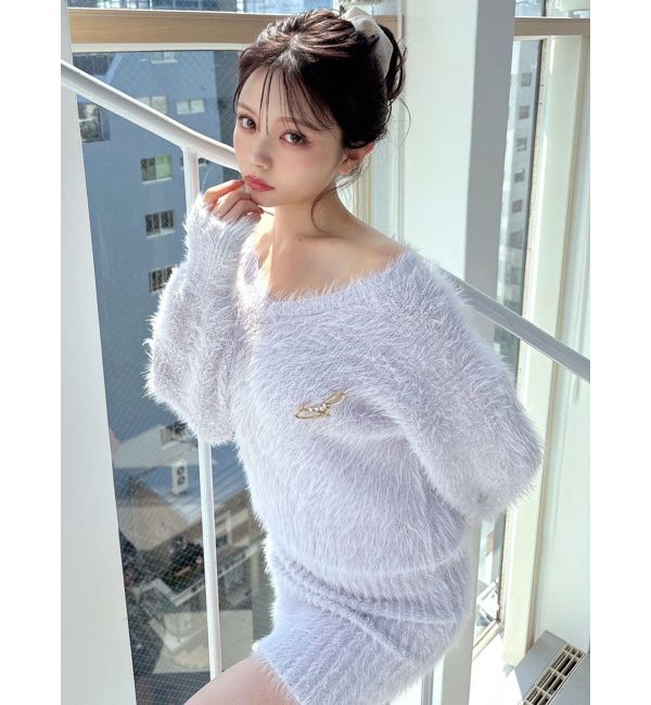 RESEXXY「ラメシャギーミニワンピース」|ワンピース|