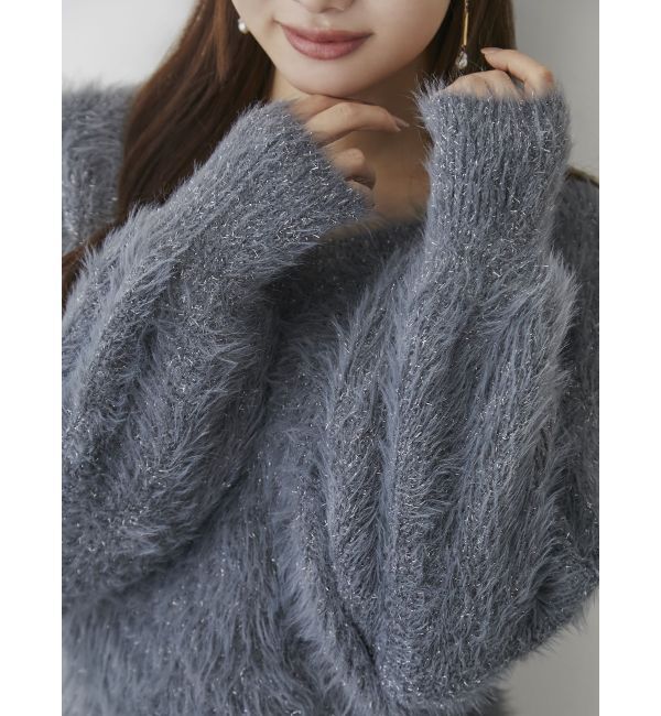 RESEXXY「ラメシャギーミニワンピース」|ワンピース|