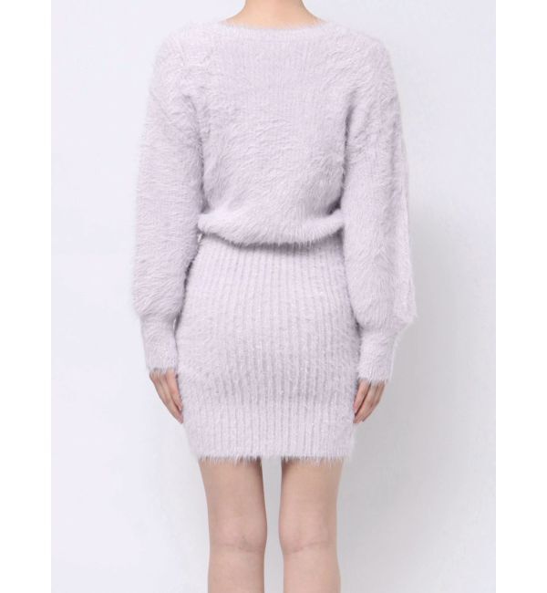 RESEXXY「ラメシャギーミニワンピース」|ワンピース|