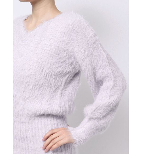 RESEXXY「ラメシャギーミニワンピース」|ワンピース|