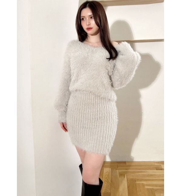 RESEXXY「ラメシャギーミニワンピース」|ワンピース|