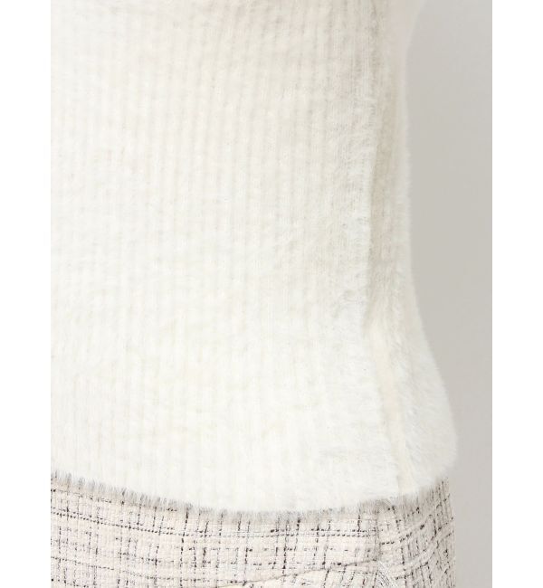 RESEXXY「ミニシャギーワンショルニットトップス」|ニット・セーター|