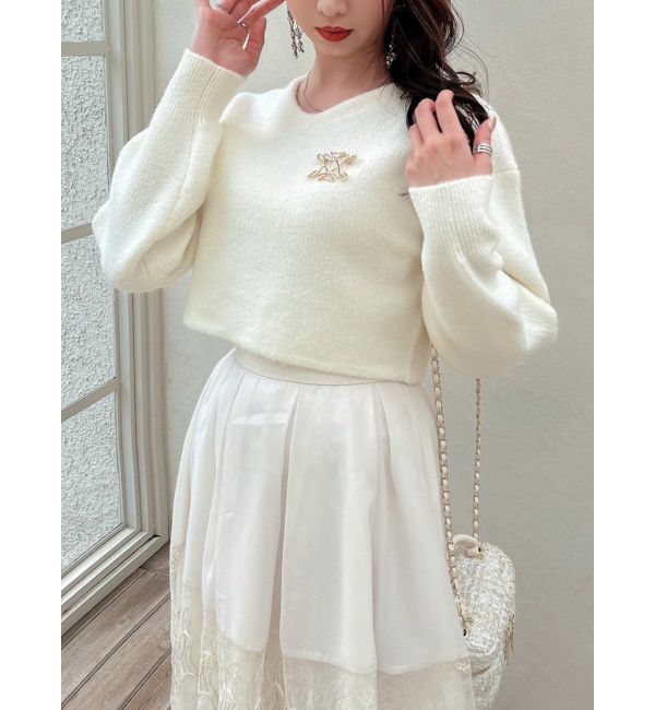 dazzlin「スクエアロゴブローチ」|その他|