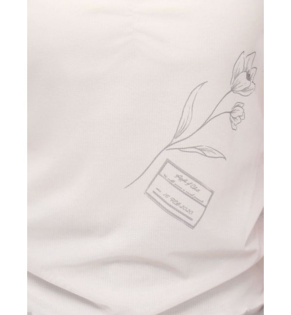 dazzlin「オリジナルロゴプリントチュールトップス」|Tシャツ・カットソー|