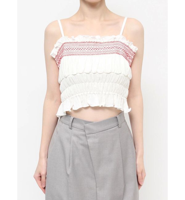 dazzlin「キャミフェミビスチェブラウス」|キャミソール|