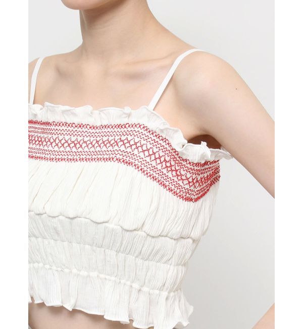 dazzlin「キャミフェミビスチェブラウス」|キャミソール|