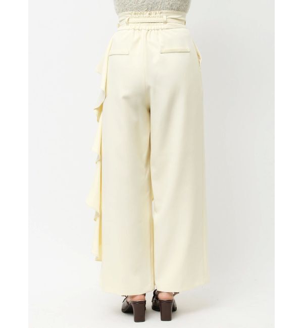 dazzlin「ビッグフリルアシメワイドパンツ」|その他|