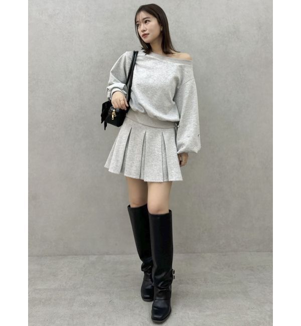 dazzlin「【セットアップ対応】ビジュースリーブカットプルオーバー」|Tシャツ・カットソー|