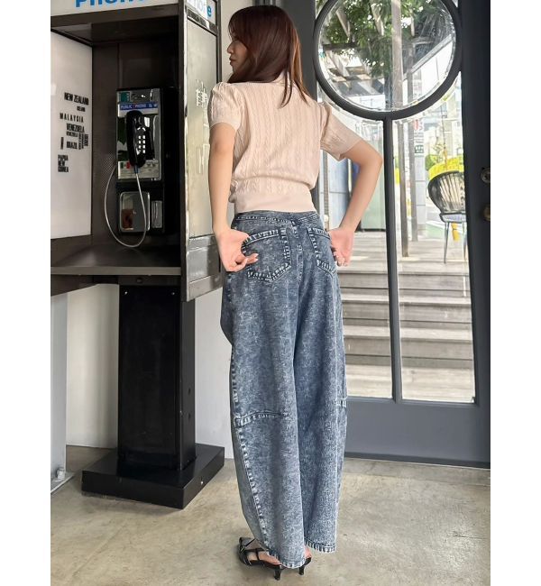 dazzlin「ダブルカラーケーブルレイヤードニット」|ニット・セーター|