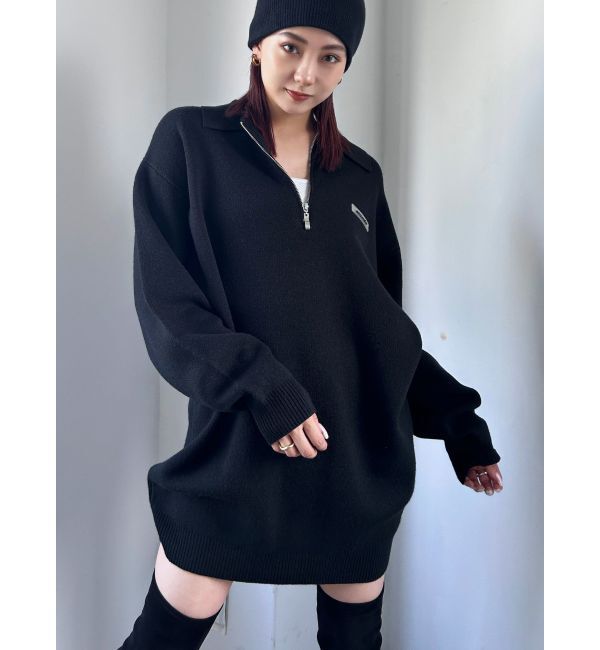 EMODA「ハーフジップオーバーミニワンピース」|ワンピース|