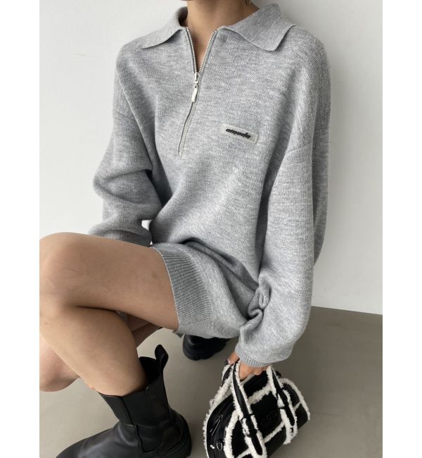 EMODA「ハーフジップオーバーミニワンピース」|ワンピース|