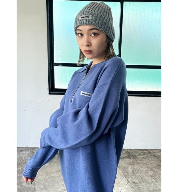 EMODA「ハーフジップオーバーミニワンピース」|ワンピース|