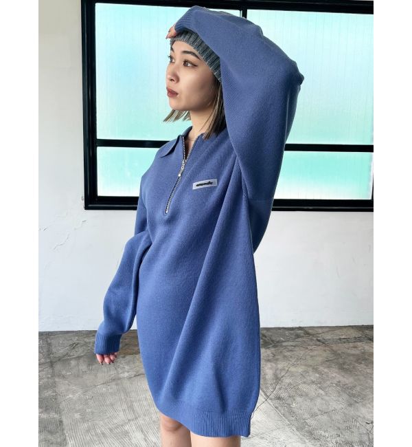 EMODA「ハーフジップオーバーミニワンピース」|ワンピース|