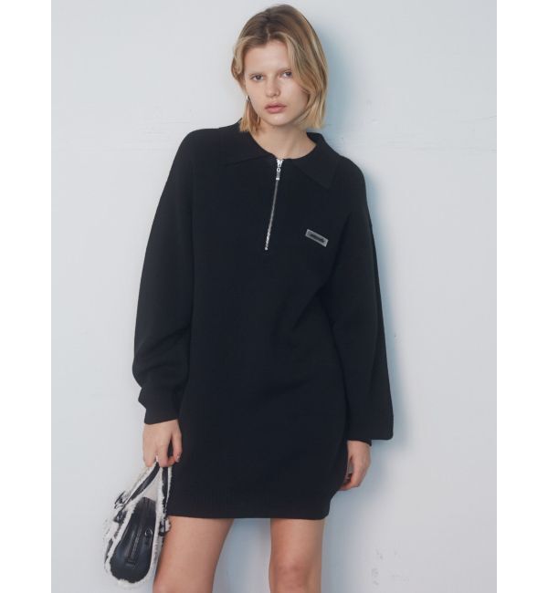 EMODA「ハーフジップオーバーミニワンピース」|ワンピース|