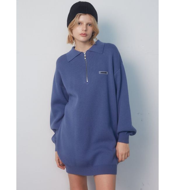 EMODA「ハーフジップオーバーミニワンピース」|ワンピース|