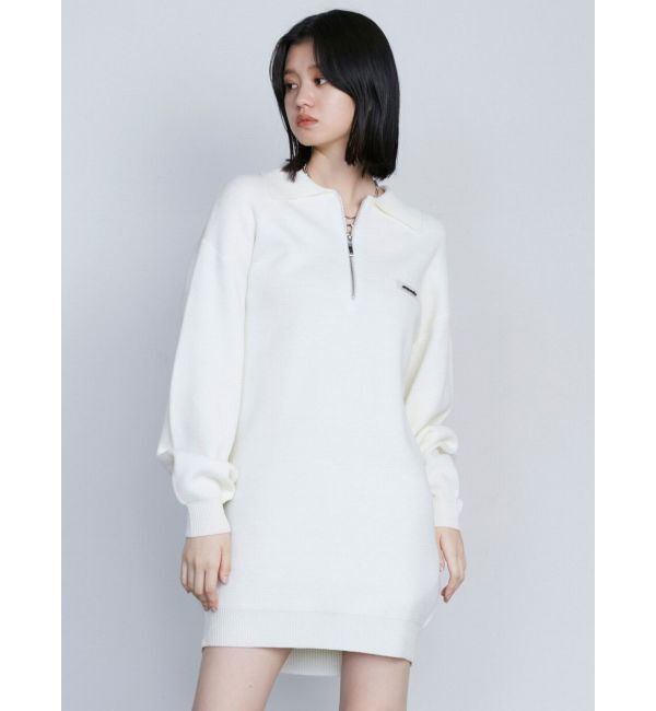EMODA「ハーフジップオーバーミニワンピース」|ワンピース|
