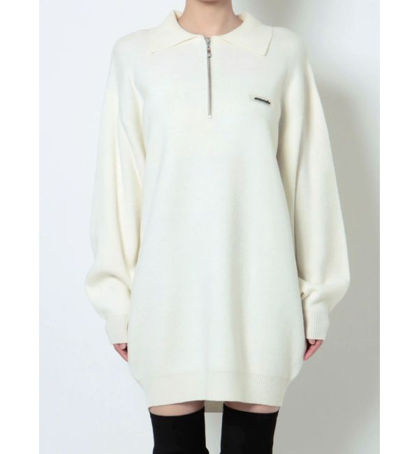 EMODA「ハーフジップオーバーミニワンピース」|ワンピース|