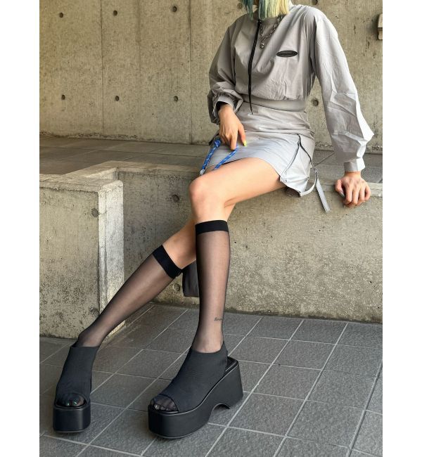 EMODA「ナイロンパフミニワンピース」|ワンピース|