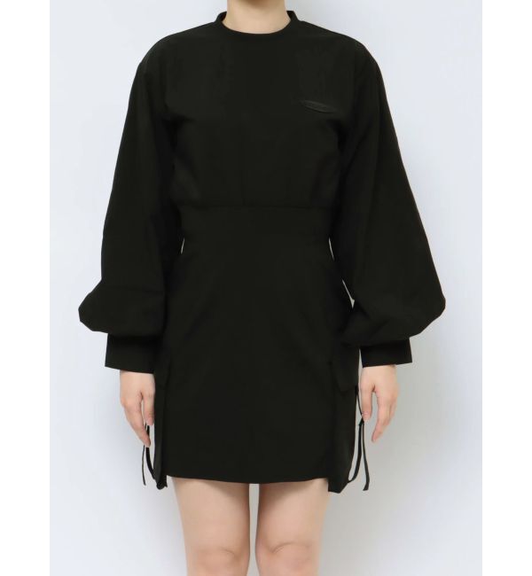 EMODA「ナイロンパフミニワンピース」|ワンピース|