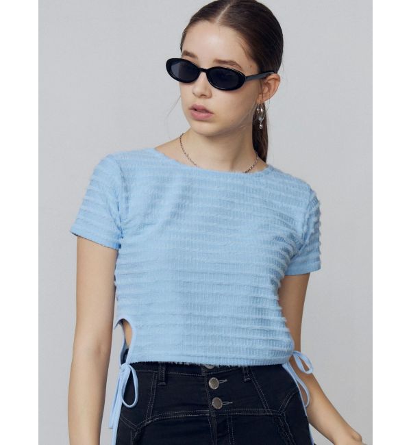 EMODA「サイドハートオープントップス」|Tシャツ・カットソー|