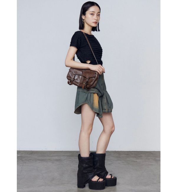 EMODA「サイドハートオープントップス」|Tシャツ・カットソー|