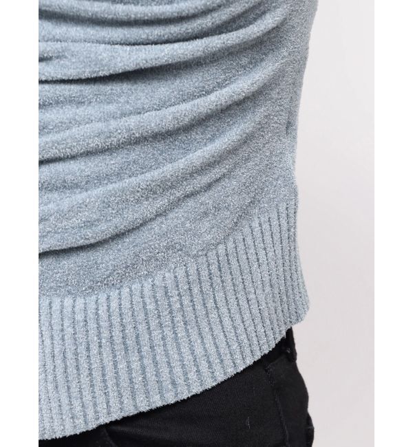 EMODA「フロントボタンオフショルダーニット」|ニット・セーター|