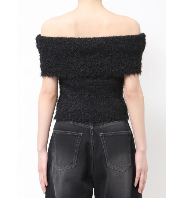 EMODA「カールシャギーパールニットタンクトップ」|ニット・セーター|