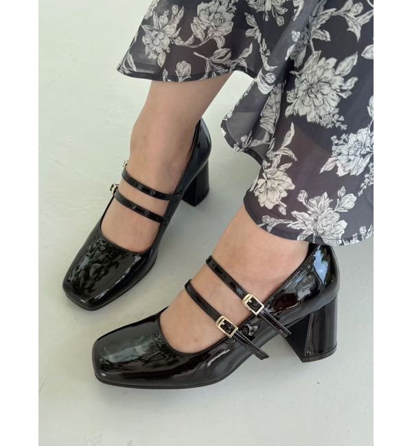 MERCURYDUO「ダブルストラップパンプス」|その他|