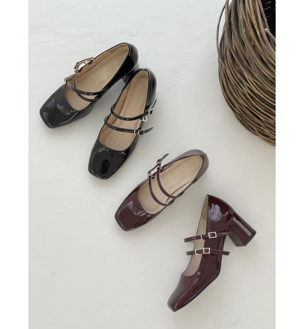 MERCURYDUO「ダブルストラップパンプス」|その他|