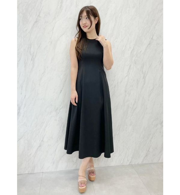 MERCURYDUO「リネンライクバックシャンカラーワンピース」|ワンピース|