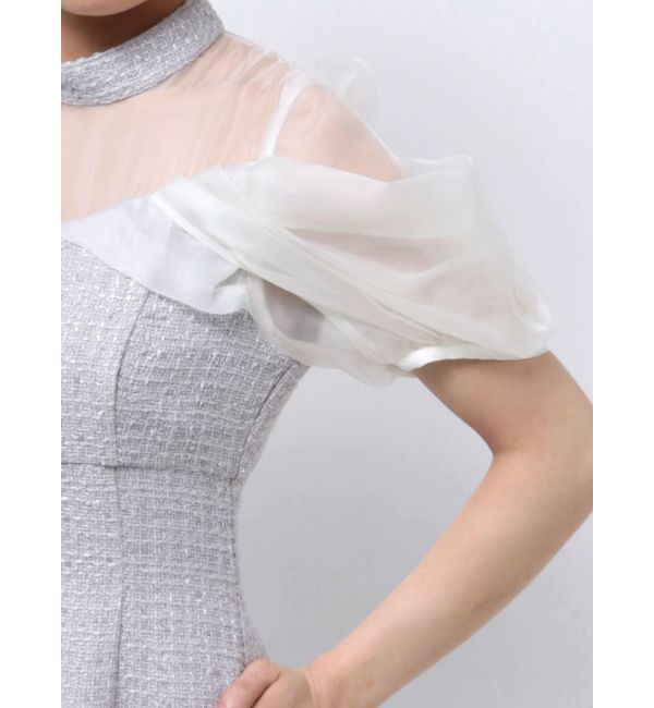 MERCURYDUO「ツイードマーメイドワンピース」|ワンピース|