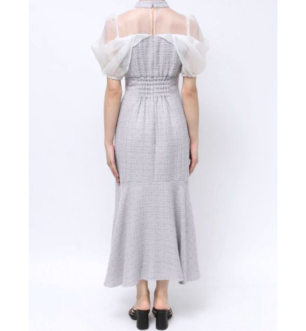 MERCURYDUO「ツイードマーメイドワンピース」|ワンピース|