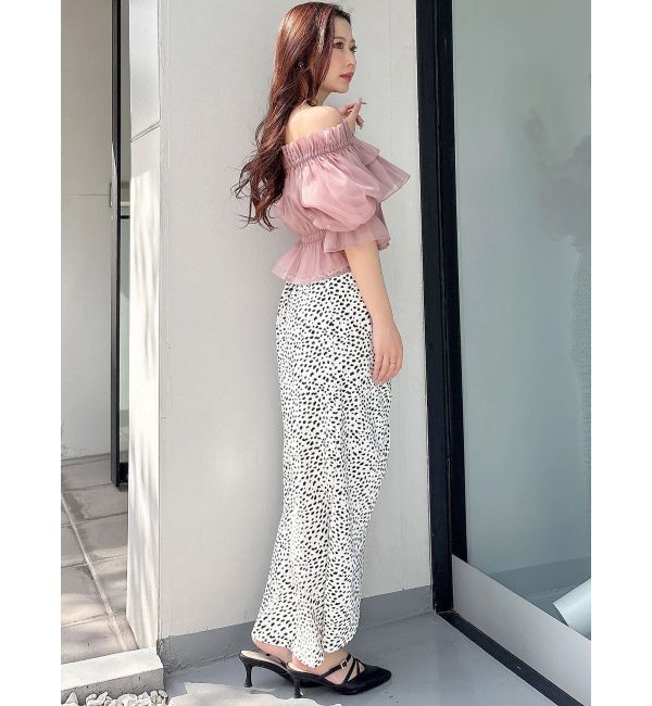 MERCURYDUO「オフショル2WAYティアードブラウス」|シャツ・ブラウス|