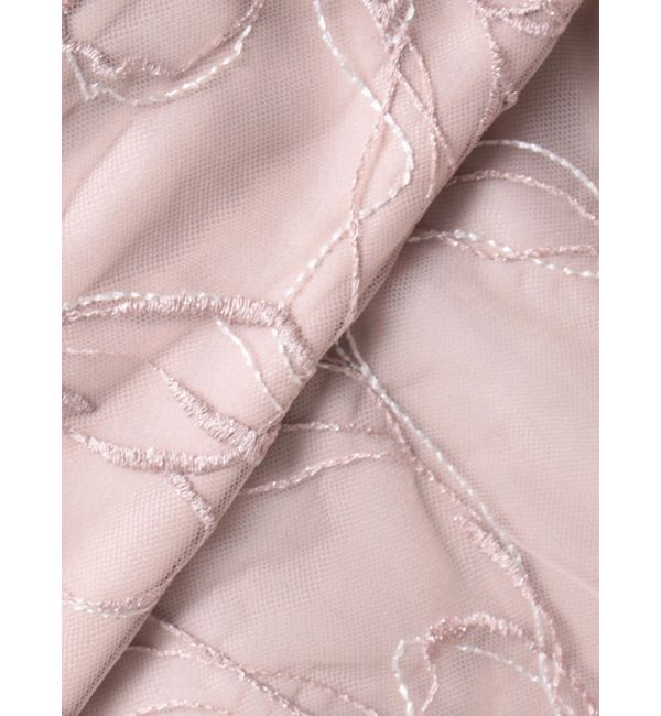 MERCURYDUO「エンブロイダリーラッフルワンピース」|ワンピース|